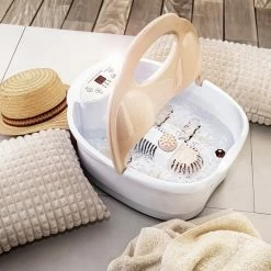 TZS First Austria 8115-3 Digitaal Voetenbad Met Massage - Wit/Beige -Lanaform Shop 550x550 1104