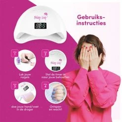 TheBeautyWay Nageldroger - Voor Gelnagels - Geschikt Voor Elke Nagel Gellak - 24 LEDs 14 TheBeautyWay Nageldroger - Voor Gelnagels - Geschikt Voor Elke Nagel Gellak - 24 LEDs -Lanaform Shop 550x550 146