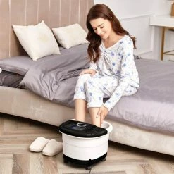 Qualita Qualitá® Elektrisch Voetenbad Zwart – Voetmassage – Voetbad -Lanaform Shop 550x550 168