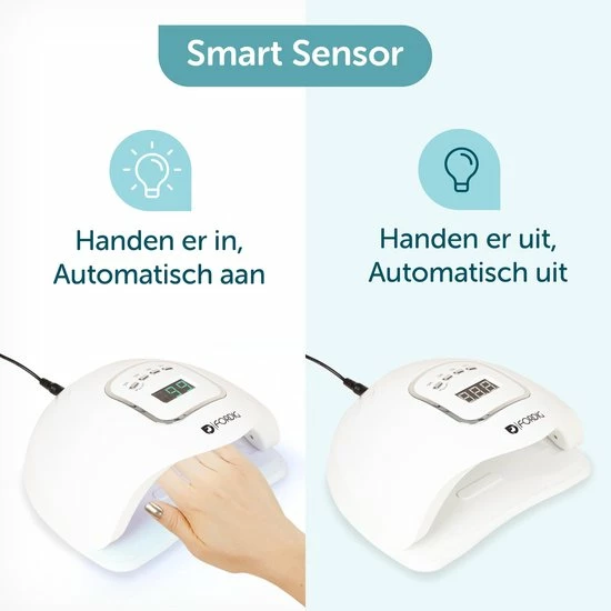 ForDig 80W Professionele Nageldroger Voor Gel Nagels - Nagellak Droger Met UV LED Lamp En Timer Voor Gelnagels - Nageldrogerlamp Met 45 LED Lampjes Voor Nagel Gellak - Geschikt Voor Manicure En Pedicure - Nagellakdroger Hard Gelpolish Builder 7 ForDig 80W Professionele Nageldroger Voor Gel Nagels - Nagellak Droger Met UV LED Lamp En Timer Voor Gelnagels - Nageldrogerlamp Met 45 LED Lampjes Voor Nagel Gellak - Geschikt Voor Manicure En Pedicure - Nagellakdroger Hard Gelpolish Builder - Image 5