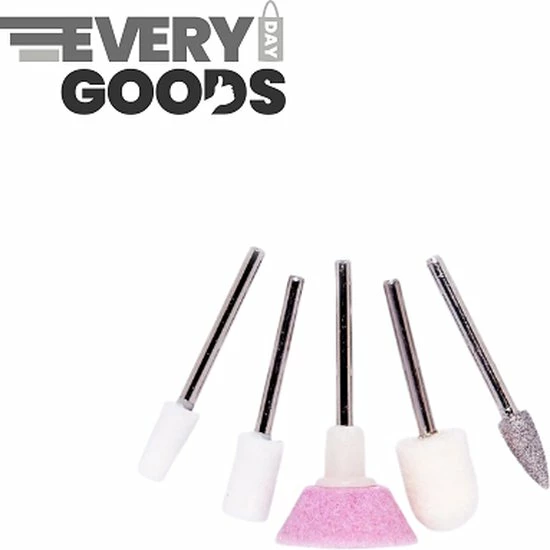 EverdayGoods Beautyzchoice Elektrische Nagelvijl - Nagelfrees- Manicure En Pedicure Set - 56 Schuurrolletjes - 11 Opzetstukken - Rosé/Goud 13 EverdayGoods Beautyzchoice Elektrische Nagelvijl - Nagelfrees- Manicure En Pedicure Set - 56 Schuurrolletjes - 11 Opzetstukken - Rosé/Goud - Image 11