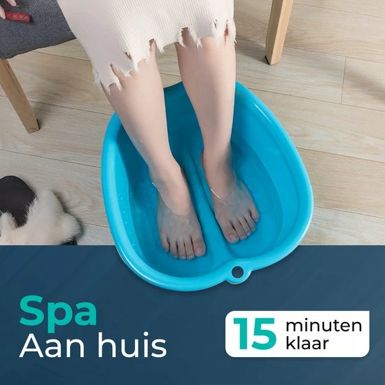 BUDDLEY® Voetenbaden Voor Voetenbad Producten Pedicure Zwembad Voetbad Geschikt Voor Voetenbadzout En Voetenbadproducten Voetbadje Als Teil Kunststof Voetenbad Ontspan Je Voeten 4 BUDDLEY® Voetenbaden Voor Voetenbad Producten Pedicure Zwembad Voetbad Geschikt Voor Voetenbadzout En Voetenbadproducten Voetbadje Als Teil Kunststof Voetenbad Ontspan Je Voeten - Image 2
