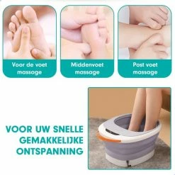 RECURES Voetenbad - Voetmassage Apparaat - Opvouwbaar Bad - Voetbad - Voetenbadje - Voetenbad Met Massage - Black Friday 2022 -Lanaform Shop 550x550 254