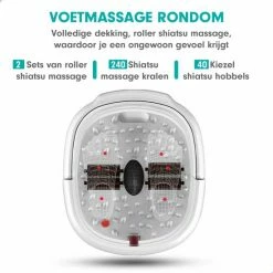 RECURES Voetenbad - Voetmassage Apparaat - Opvouwbaar Bad - Voetbad - Voetenbadje - Voetenbad Met Massage - Black Friday 2022 -Lanaform Shop 550x550 259