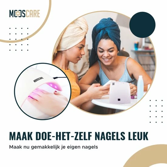 MOOSCARE 36 Watt LED Lamp Voor Gellak Nagels ? Nageldroger ? Gellak Lamp - UV Lamp Gelnagels - Nail Art Nagellamp - Gel Nagellak Nageldroger 7 MOOSCARE 36 Watt LED Lamp Voor Gellak Nagels ? Nageldroger ? Gellak Lamp - UV Lamp Gelnagels - Nail Art Nagellamp - Gel Nagellak Nageldroger - Image 5