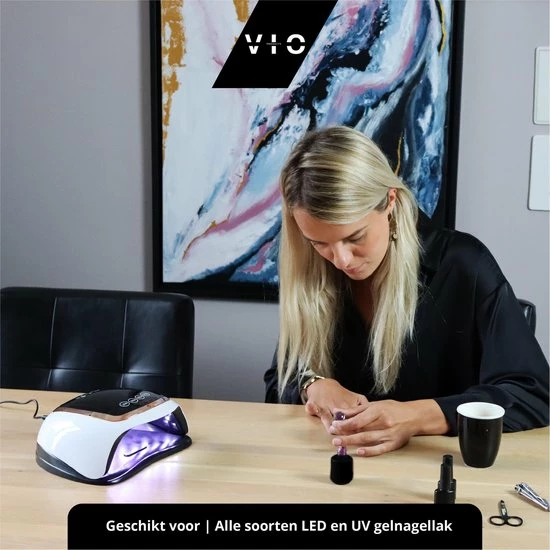Vio Products VIO V1 Nageldroger Voor Gellak Met 2M Lang Snoer - Manicure En Pedicure - Krachtige 168 Watt UV Lampen - Nagelstudio 6 Vio Products VIO V1 Nageldroger Voor Gellak Met 2M Lang Snoer - Manicure En Pedicure - Krachtige 168 Watt UV Lampen - Nagelstudio - Image 4
