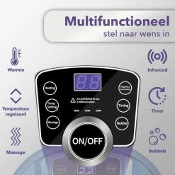 Qualita Qualit?? Elektrisch Voetenbad Blauw ? Voetmassage ? Voetbad -Lanaform Shop 550x550 305