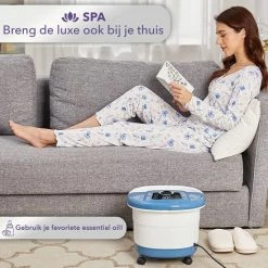 Qualita Qualit?? Elektrisch Voetenbad Blauw ? Voetmassage ? Voetbad -Lanaform Shop 550x550 308