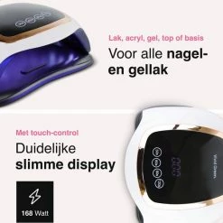Vivid Green UV Lamp Gelnagels - Led Nagellamp - Gellak Nagel Lamp - Nageldroger - Naggellak Droger - Nagels - 168W -Lanaform Shop 550x550 361