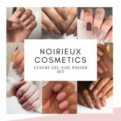 NOIRIEUX? Gellak Starterspakket NUDE - Gellak - Gellak Set- 3 NUDE Top Kleuren Gellak Nagellak - UV Led Lamp - Elektrische Nagelvijl - Manicure Set - Nagellak Set -Lanaform Shop 550x550 376