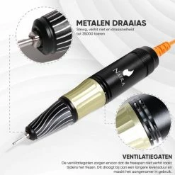 Naera E105 Nagelfrees 35000 RPM - Elektrische Nagelvijl - Manicure En Pedicure - Zwart 10 Naera E105 Nagelfrees 35000 RPM - Elektrische Nagelvijl - Manicure En Pedicure - Zwart -Lanaform Shop 550x550 411