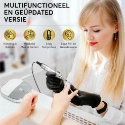 Naera Nagelfrees 35000 Toeren - Inclusief 4 Vijlen - Nagelvijl Voor Manicure En Pedicure - Grijs -Lanaform Shop 550x550 47