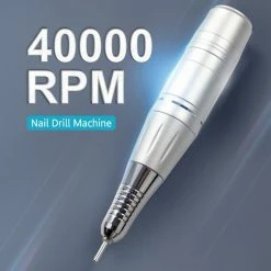 CACCIO® NAILS 40000 RPM Nagelfrees - Sterke Nagelfrees - Lage Trillingen - Nagels - Lage Geluid - Gelnagels - Acrylnagels - Manicure/Pedicure Handen En Voeten - Inclusief 6 Bitjes - Nail Drill Machine - Nagelfrees Nagelstudio - Professioneel