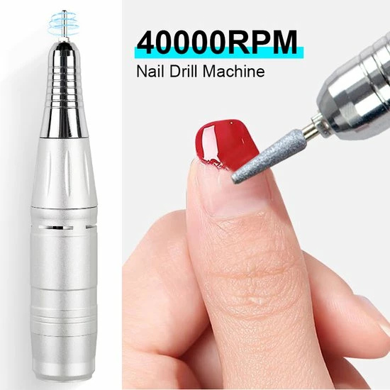 CACCIO® NAILS 40000 RPM Nagelfrees - Sterke Nagelfrees - Lage Trillingen - Nagels - Lage Geluid - Gelnagels - Acrylnagels - Manicure/Pedicure Handen En Voeten - Inclusief 6 Bitjes - Nail Drill Machine - Nagelfrees Nagelstudio - Professioneel 8 CACCIO® NAILS 40000 RPM Nagelfrees - Sterke Nagelfrees - Lage Trillingen - Nagels - Lage Geluid - Gelnagels - Acrylnagels - Manicure/Pedicure Handen En Voeten - Inclusief 6 Bitjes - Nail Drill Machine - Nagelfrees Nagelstudio - Professioneel - Image 6