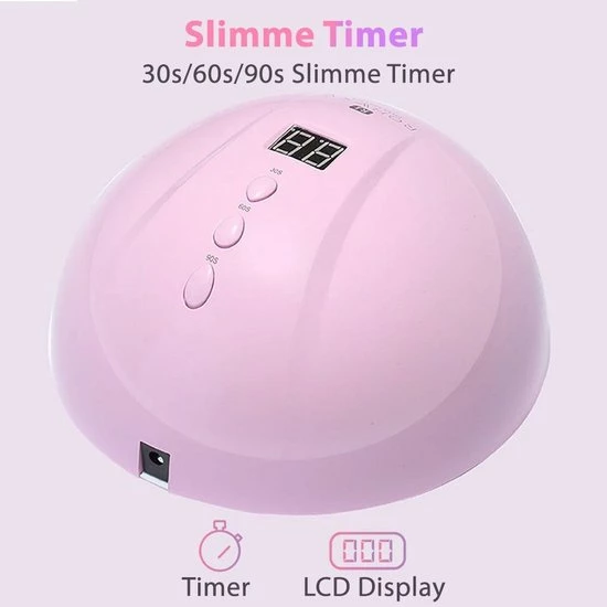 WiseGoods - Nagel UV Lamp Gelnagels - LED Lamp - Gellak - Nagellak Droger - Nagellak - 36W - Roze 6 WiseGoods - Nagel UV Lamp Gelnagels - LED Lamp - Gellak - Nagellak Droger - Nagellak - 36W - Roze - Image 4