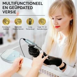 Naera Nagelfrees 35000 RPM - Elektrische Nagelvijl - Manicure En Pedicure - Blauw -Lanaform Shop 550x550 557