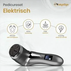 Mystige Elektrische Eelt Verwijderaar INCLUSIEF Voetvijl + 3 Rollen - Pedicure Apparaat - LCD-Scherm & Oplaadbaar - Eelt Vijl 10 Mystige Elektrische Eelt Verwijderaar INCLUSIEF Voetvijl + 3 Rollen - Pedicure Apparaat - LCD-Scherm & Oplaadbaar - Eelt Vijl -Lanaform Shop 550x550 570