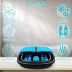 Sanbo Voetenbad F22 PRO Massage Functie Met Eeltverwijderaar - Verwarmt Tot 49°C - Opvouwbaar - 3 Warmtestanden - Voetmassage - Voetbad Met Massage 13 Sanbo Voetenbad F22 PRO Massage Functie Met Eeltverwijderaar - Verwarmt Tot 49°C - Opvouwbaar - 3 Warmtestanden - Voetmassage - Voetbad Met Massage -Lanaform Shop 550x550 60