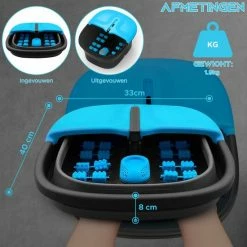 Sanbo Voetenbad F22 PRO Massage Functie Met Eeltverwijderaar - Verwarmt Tot 49°C - Opvouwbaar - 3 Warmtestanden - Voetmassage - Voetbad Met Massage 16 Sanbo Voetenbad F22 PRO Massage Functie Met Eeltverwijderaar - Verwarmt Tot 49°C - Opvouwbaar - 3 Warmtestanden - Voetmassage - Voetbad Met Massage -Lanaform Shop 550x550 62