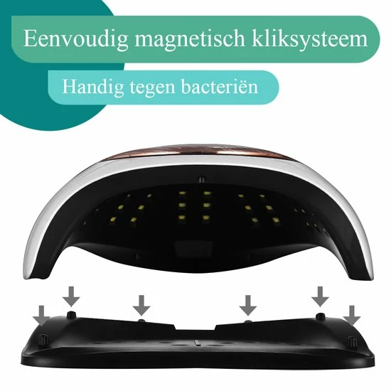 Luxe UV Lamp Gelnagels ? LED Nageldroger Van Blueque ? Handen En Voeten ? 3 Timers - 60 Lampjes ? 180 Watt ? Touchscreen LCD Scherm 5 Luxe UV Lamp Gelnagels ? LED Nageldroger Van Blueque ? Handen En Voeten ? 3 Timers - 60 Lampjes ? 180 Watt ? Touchscreen LCD Scherm - Image 3