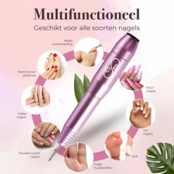 Quaran Elektrische Nagelvijl - Nagelfrees - Nagelvijl - Eelt Verwijderaar - Manicure En Pedicure - 11 Bitjes En 60 Schuurrolletjes 11 Quaran Elektrische Nagelvijl - Nagelfrees - Nagelvijl - Eelt Verwijderaar - Manicure En Pedicure - 11 Bitjes En 60 Schuurrolletjes -Lanaform Shop 550x550 655