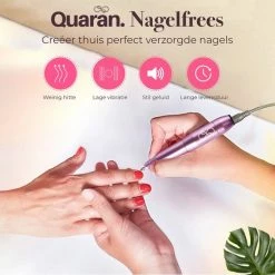 Quaran Elektrische Nagelvijl - Nagelfrees - Nagelvijl - Eelt Verwijderaar - Manicure En Pedicure - 11 Bitjes En 60 Schuurrolletjes 12 Quaran Elektrische Nagelvijl - Nagelfrees - Nagelvijl - Eelt Verwijderaar - Manicure En Pedicure - 11 Bitjes En 60 Schuurrolletjes -Lanaform Shop 550x550 656