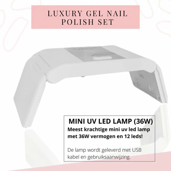 NOIRIEUX? Gellak Starterspakket - Gellak - Gellak Set - 3 Top Kleuren Gellak Nagellak - UV Led Lamp - Cuticle Oil - Manicure Set - Nagellak Set 5 NOIRIEUX? Gellak Starterspakket - Gellak - Gellak Set - 3 Top Kleuren Gellak Nagellak - UV Led Lamp - Cuticle Oil - Manicure Set - Nagellak Set - Image 3