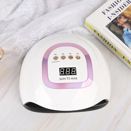 CACCIO® NAILS 2022 Nageldroger - 220W/57 LEDs - Paars/wit Kleur -SUNT5 MAX - Nail Dryer - Nagelstudio - Professioneel Gebruik - Gelnagels - UV Nagellamp - LED Nagellamp - Top Coat Nageldroger - Acrylnagels - Tafellamp - Uv/led Nageldroger - Nagels - Origineel 3 CACCIO® NAILS 2022 Nageldroger - 220W/57 LEDs - Paars/wit Kleur -SUNT5 MAX - Nail Dryer - Nagelstudio - Professioneel Gebruik - Gelnagels - UV Nagellamp - LED Nagellamp - Top Coat Nageldroger - Acrylnagels - Tafellamp - Uv/led Nageldroger - Nagels - Origineel