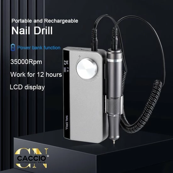 CACCIO? NAILS 2022 Wireless Nagelfrees - 501 Wit Draadloze Nagelfrees - Nagelfrees - Manicure/pedicure Voeten En Handen Acrylnagels-Gelnagels - Nagels - Nail Drill Machine - 35000 RPM - Roze - Inclusief 6 Bitjes - Hoge Kwaliteit - Nagelstudio - Professioneel 5 CACCIO? NAILS 2022 Wireless Nagelfrees - 501 Wit Draadloze Nagelfrees - Nagelfrees - Manicure/pedicure Voeten En Handen Acrylnagels-Gelnagels - Nagels - Nail Drill Machine - 35000 RPM - Roze - Inclusief 6 Bitjes - Hoge Kwaliteit - Nagelstudio - Professioneel - Image 3