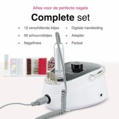 Vivid Green Nagelfrees Complete Set - 35000 RPM - Elektrische Nagelvijl - Manicure & Pedicure 16 Vivid Green Nagelfrees Complete Set - 35000 RPM - Elektrische Nagelvijl - Manicure & Pedicure -Lanaform Shop 550x550 8
