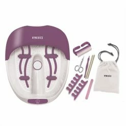 HoMedics FS100DBEU Luxe Voetenbad Met Pedicureset - Voetmassage - Voetbubbelbad
