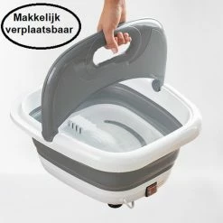 Innovagoods Opvouwbaar Voetenbad - Inklapbaar - Infraroodwarmte - Elektrisch - Trillingsbellen - Bubbels - Voetspa - Pedicure Bad - Voetenspa - Makkelijk Opbergbaar - Ontspanning - 450W -Lanaform Shop 550x550 895
