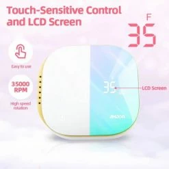 CACCIO® NAILS 2022 Premium Draadloze - Oplaadbare Nagelfrees - Gradient Paars - 35000 RPM - Inclusief 4 Bitjes - 2022 Nieuw Model - Draagbaar - Professioneel -Lanaform Shop 550x550 926