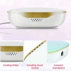 CACCIO® NAILS 2022 Premium Draadloze - Oplaadbare Nagelfrees - Gradient Paars - 35000 RPM - Inclusief 4 Bitjes - 2022 Nieuw Model - Draagbaar - Professioneel -Lanaform Shop 550x550 927