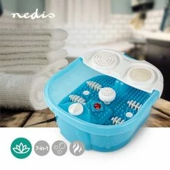 Nedis Voetspa | 1 Warmte Stand | 3 Massage Modes | Blauw / Wit