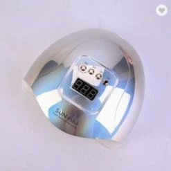 Merkloos 80 Watt UV LED Lamp Nagels - 45 Leds- Nagel - UV- LED Lamp - Zilver - Nagellamp - Nail Dryer - Nagels - Salon - Lamp - Daniqqi- Valentijnsdag