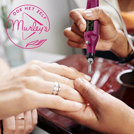 MURLEY'S Elektrische Nagelfrees Beginners - 20.000 Toeren - Incl. 6 Bitjes En 6 Schuurrolletjes - Manicure & Pedicure Set 7 MURLEY'S Elektrische Nagelfrees Beginners - 20.000 Toeren - Incl. 6 Bitjes En 6 Schuurrolletjes - Manicure & Pedicure Set - Image 5