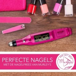 MURLEY'S Elektrische Nagelfrees Beginners - 20.000 Toeren - Incl. 6 Bitjes En 6 Schuurrolletjes - Manicure & Pedicure Set 16 MURLEY'S Elektrische Nagelfrees Beginners - 20.000 Toeren - Incl. 6 Bitjes En 6 Schuurrolletjes - Manicure & Pedicure Set -Lanaform Shop 550x550 954