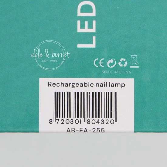 Merkloos Nageldrogers - Nagellamp Voor Gel Nagellak - Manicure Lamp - Nagellijm - Able & Borret 5 Merkloos Nageldrogers - Nagellamp Voor Gel Nagellak - Manicure Lamp - Nagellijm - Able & Borret - Image 3