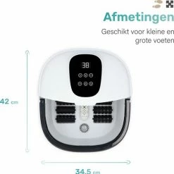 Soft & Silky - Etherisch Massage Voetenbad - Bubbel - Verwarmd - Infrarood - Voetmassage - Voetbad - Voetroller 17 Soft & Silky - Etherisch Massage Voetenbad - Bubbel - Verwarmd - Infrarood - Voetmassage - Voetbad - Voetroller -Lanaform Shop 550x551 8
