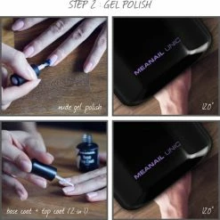MEANAIL?PARIS UV Lamp Gelnagels - 36w - Gellak - M?anail - Gel Nagellak - Zonder Timer ? Zwart -Lanaform Shop 550x552 1