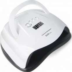 ExCorn Professionele 42LED UV Nagellamp - SMART Sensor - 80 W Nageldroger Voor Gelnagels ?Sun X 5 Plus - 2 Handen Droger ? Timer ? UV LCD Display ? Dubbel Licht ? Automatiche Sensor ? Heat Mode ? Nagel Gellak