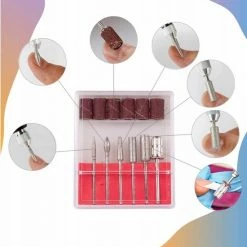 Ilso Electrische Nagelfrees Wit - Inclusief Bitjes En Schuurrolletjes - Nagelvijl - 65W - Manicure - Pedicure -Lanaform Shop 550x557 6