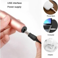 Zacro Elektrische Nagelfrees - 6 Nagelvijl Bitjes En 56 Schuurrolletjes - Manicure / Pedicure - Nagelverzorging - Manicure Nagel Freesmachine - Zilver 14 Zacro Elektrische Nagelfrees - 6 Nagelvijl Bitjes En 56 Schuurrolletjes - Manicure / Pedicure - Nagelverzorging - Manicure Nagel Freesmachine - Zilver -Lanaform Shop 550x557 7