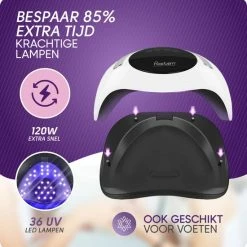 Rostem® 120W LED Nageldroger Lamp - UV Lamp - Geschikt Voor Elke Nagel Gellak - 120W 15 Rostem® 120W LED Nageldroger Lamp - UV Lamp - Geschikt Voor Elke Nagel Gellak - 120W -Lanaform Shop 550x559 3