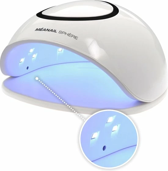 MEANAIL®PARIS MEANAIL Sphere - Nageldroger - LED Lamp - 48watt - Wit 5 MEANAIL®PARIS MEANAIL Sphere - Nageldroger - LED Lamp - 48watt - Wit - Image 3