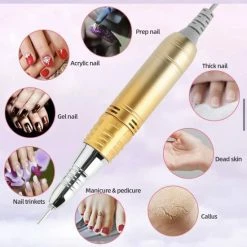 CACCIO® NAILS 2022 Premium Draadloze - Oplaadbare Nagelfrees - Gradient Paars - 35000 RPM - Inclusief 4 Bitjes - 2022 Nieuw Model - Draagbaar - Professioneel -Lanaform Shop 550x562 5