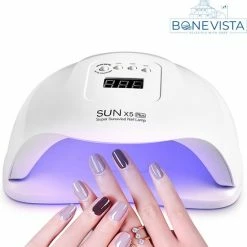 Bone Vista Sun 5 48W Wit Nageldroger Met UV LED Lamp Nagels - Gellak/Gelnagels/Gel Nagellak Droger - Nagellamp / Nagel Lamp