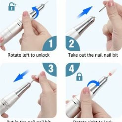 CACCIO® NAILS 40000 RPM Nagelfrees - Sterke Nagelfrees - Lage Trillingen - Nagels - Lage Geluid - Gelnagels - Acrylnagels - Manicure/Pedicure Handen En Voeten - Inclusief 6 Bitjes - Nail Drill Machine - Nagelfrees Nagelstudio - Professioneel 14 CACCIO® NAILS 40000 RPM Nagelfrees - Sterke Nagelfrees - Lage Trillingen - Nagels - Lage Geluid - Gelnagels - Acrylnagels - Manicure/Pedicure Handen En Voeten - Inclusief 6 Bitjes - Nail Drill Machine - Nagelfrees Nagelstudio - Professioneel -Lanaform Shop 550x578 3