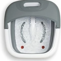 Silvergear Voetenbad Massage - 6 Liter - Bubbelfunctie - Infraroodfunctie - Voetmassage - Inklapbaar En Met Handige Hendel - Makkelijk Meenemen En Opbergen